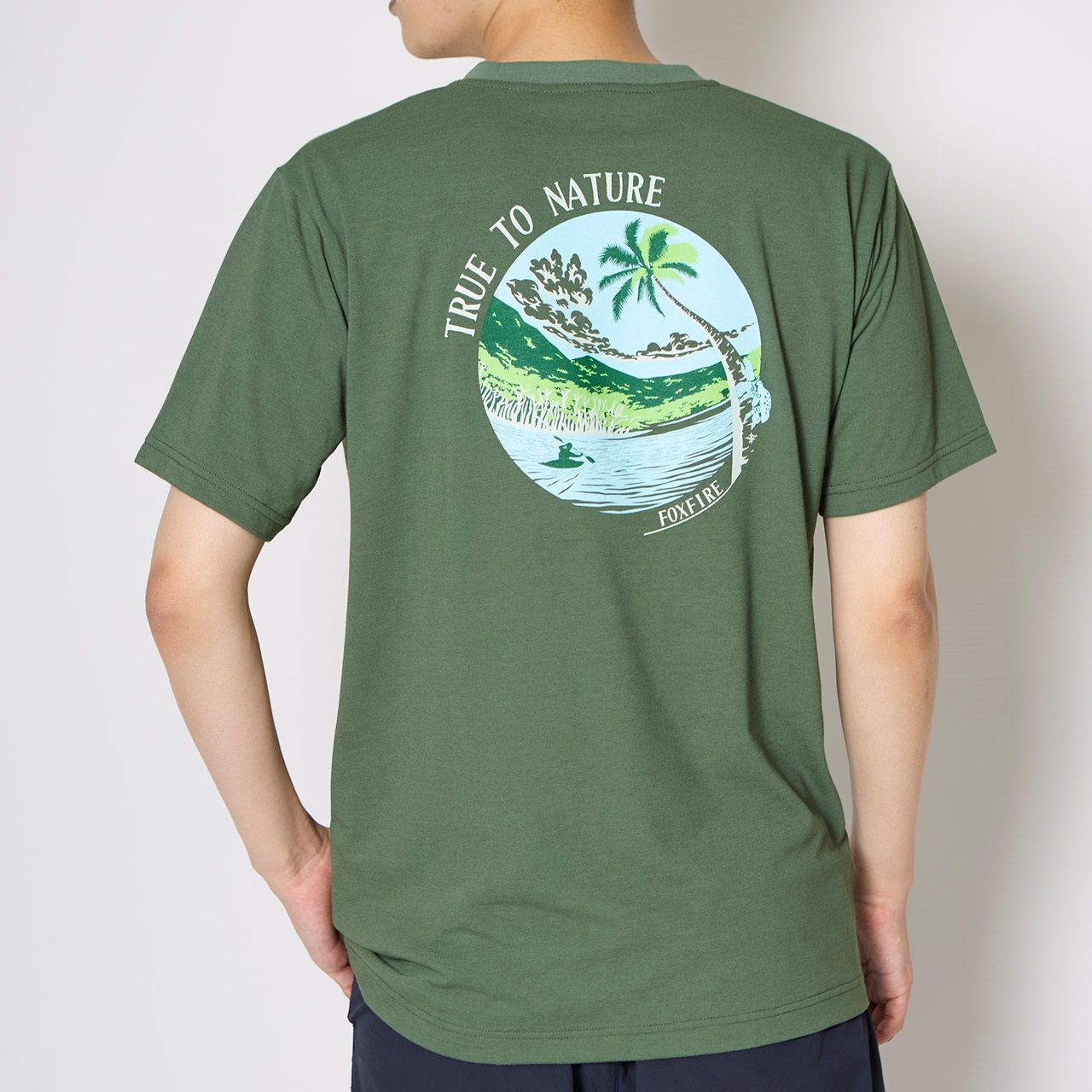 CシールドマングローブティーS/S (Men's)/グレー