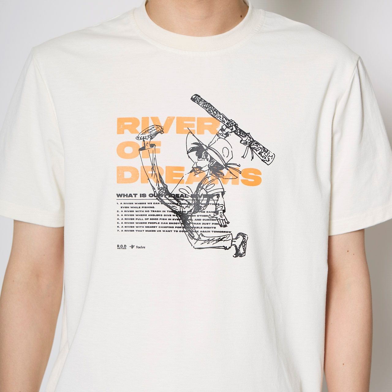 R.O.D×三平ゴーアウトティーS/S (Men's)/オフホワイト