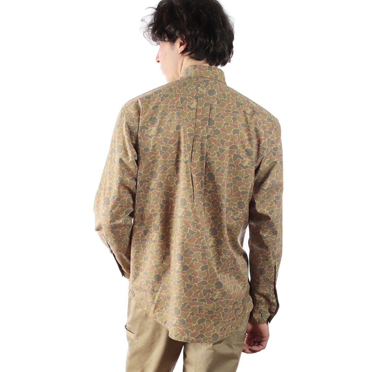 フィッシュアイカモシャツ(Men's)/ブラウンカモ