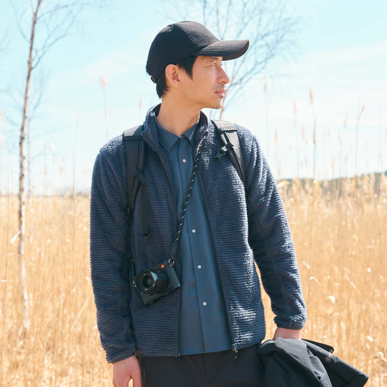クラウドサーモフルジップ (Unisex)/チャコール