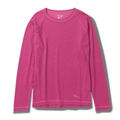 TSウールクルー(Women's)/ラズベリー  Foxfire