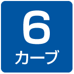 6カーブ

レンズのカーブの大きさを数字で表しています。4、6、8と数字が大きくなるほど、カーブが大きくなります。
サイトマスターでは、それぞれのモデルの目的に応じて使い分け、また目に対するレンズを設置する角度を検証することでハイカーブレンズであっても目への負担を軽減する工夫を行っています。