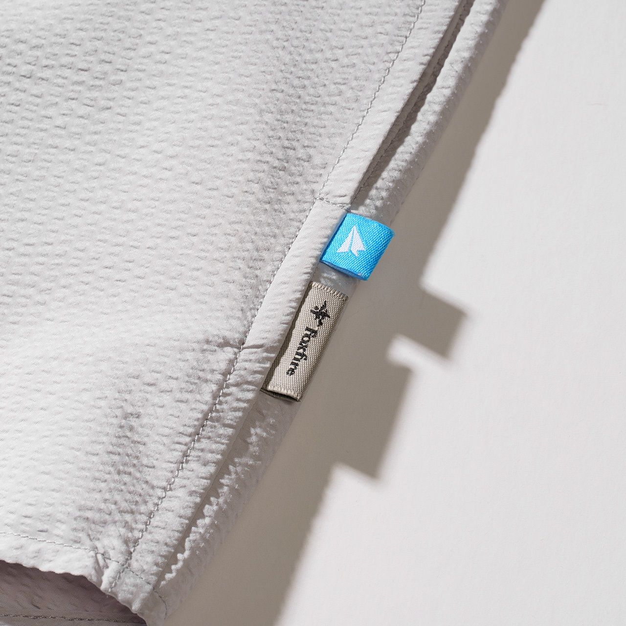 FISHDOMシャツS/S /ライトグレー