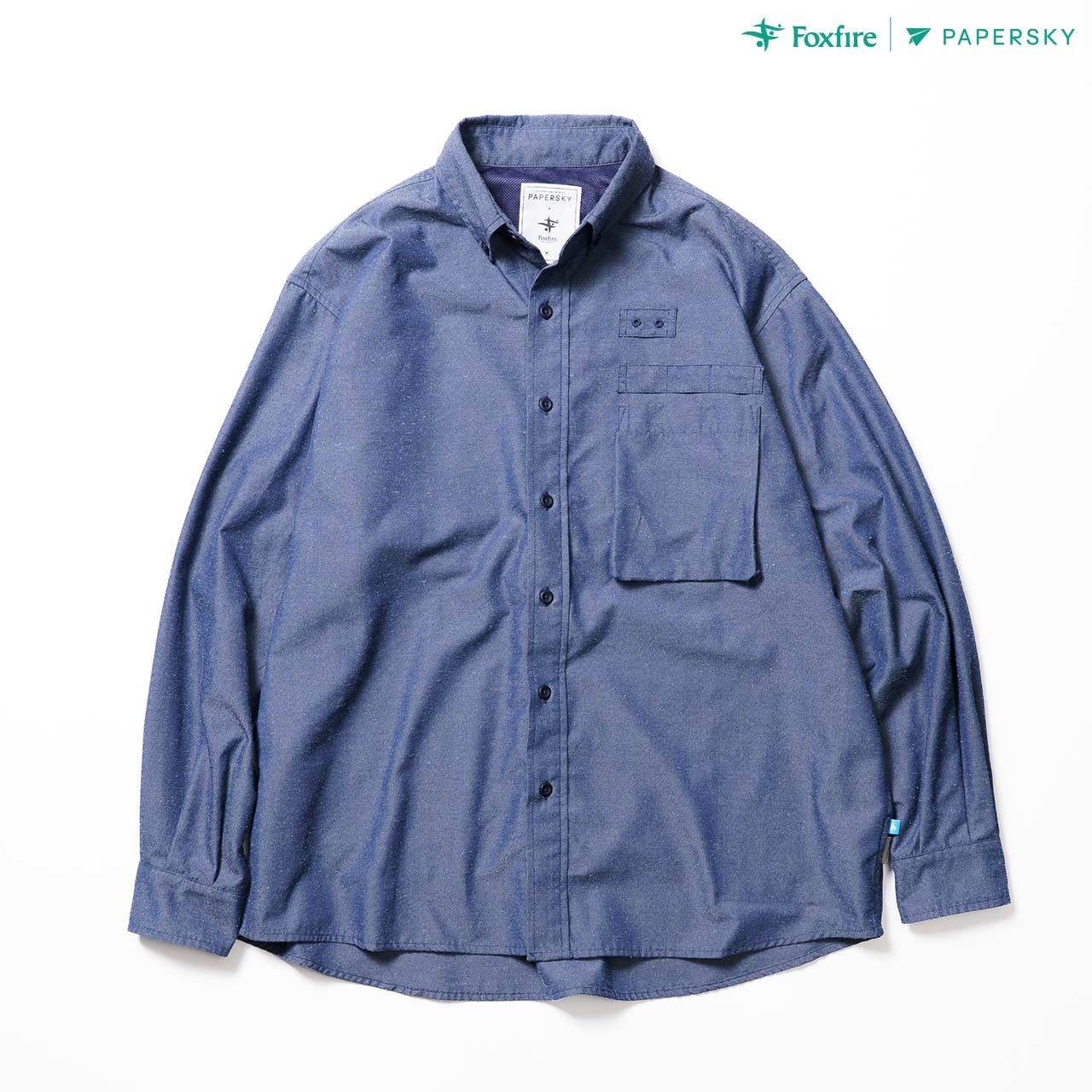 FISHDOMダンガリーシャツ (Men's)/インディゴ