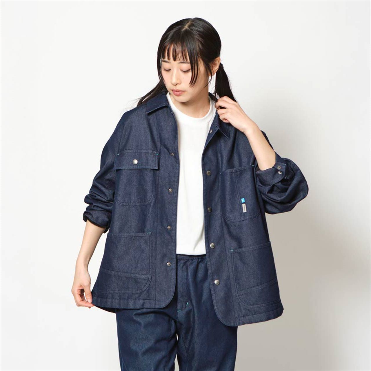 FISHDOMデニムジャケット (Men's)/インディゴ