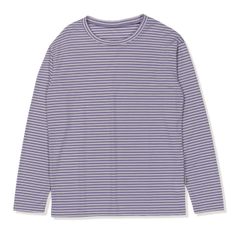 TSスムースボーダークルー (Women’s)/パープル