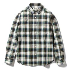 Cシールドプレザントシャツ(Women's) / 長袖シャツ / グリーン