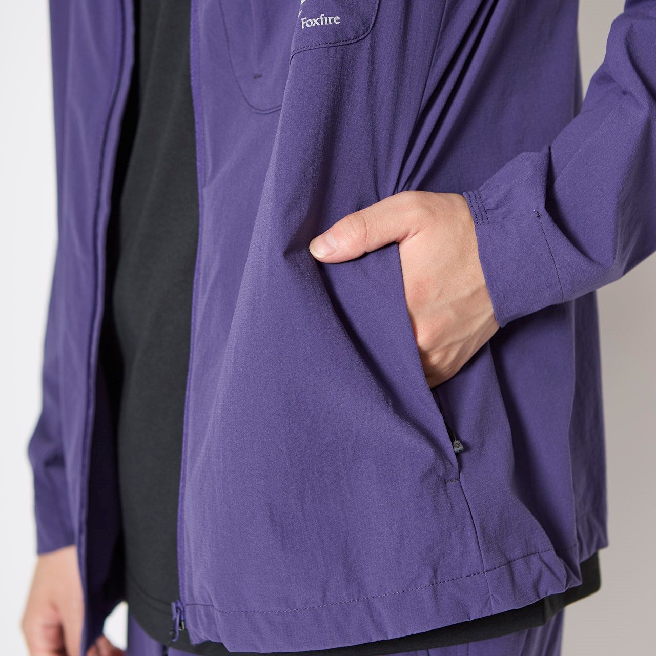 スタッシュライトジャケット (Unisex)/ブラック