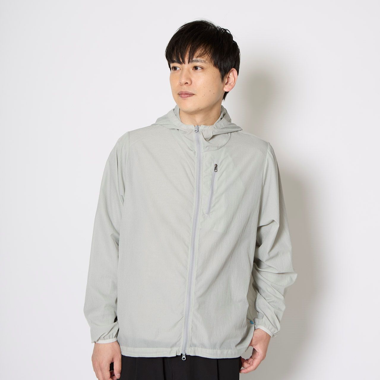 FISHDOMシェルジャケット /グレー