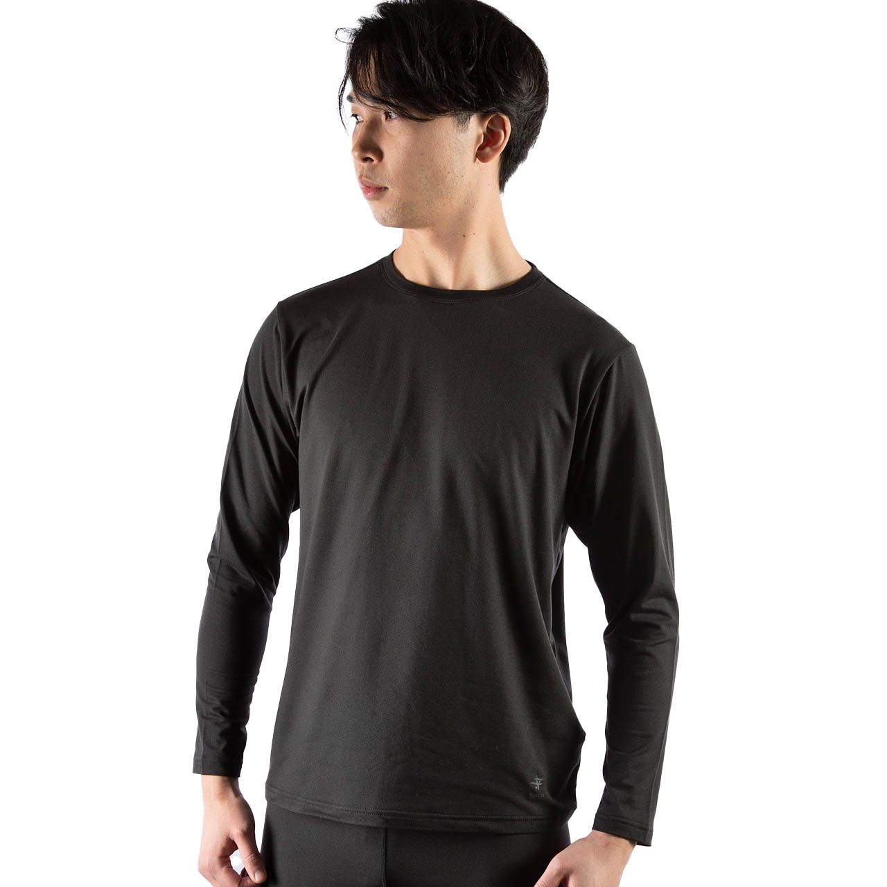 TS EXストレッチウォームクルー /ブラック