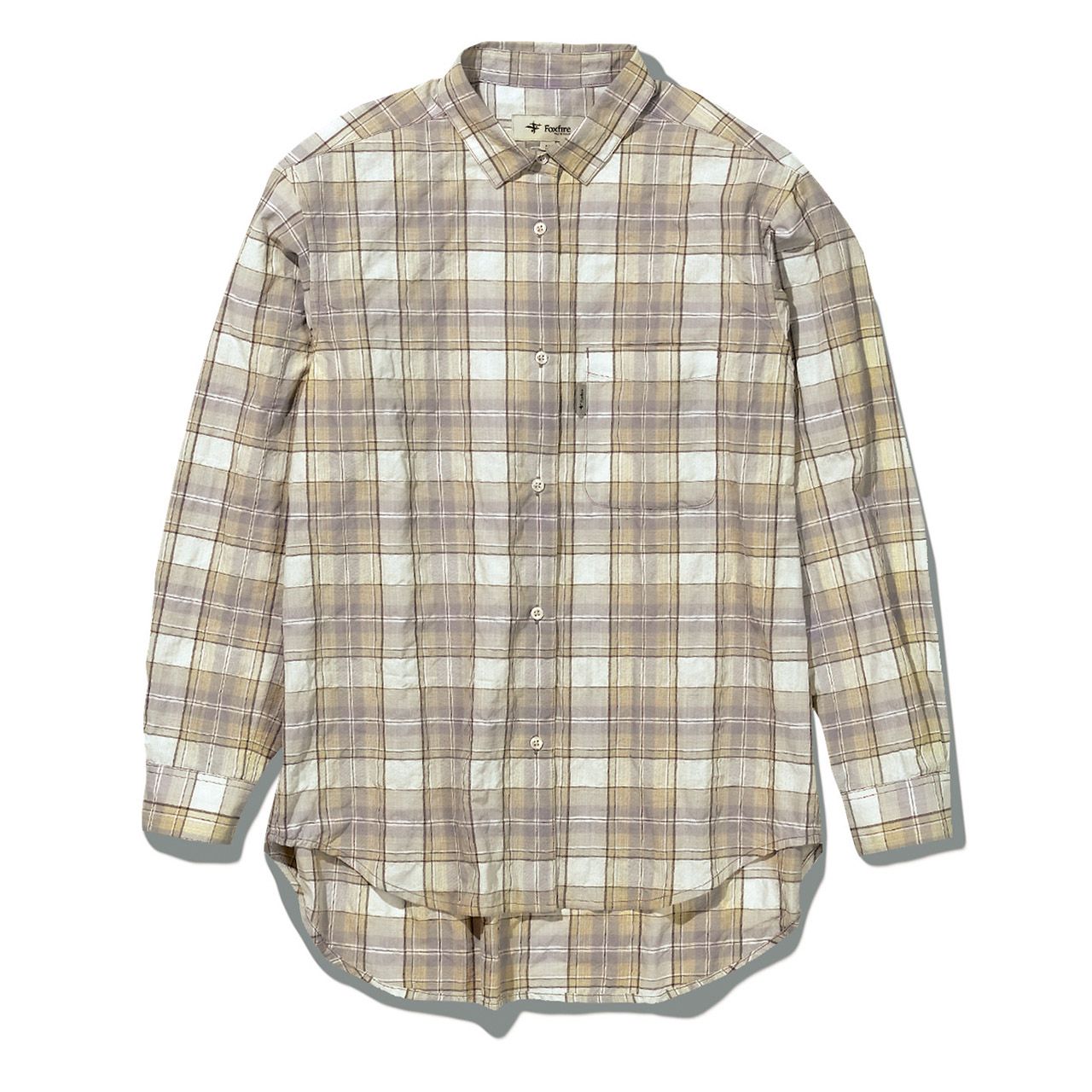 Cシールドサーフェスチェックシャツ(Women's)/ラベンダー
