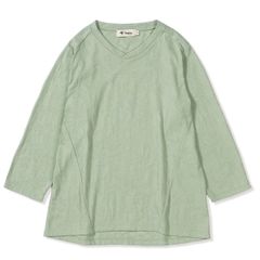 TSアイランドフラワージャカードクルー7/S (Women’s)/ミストミント