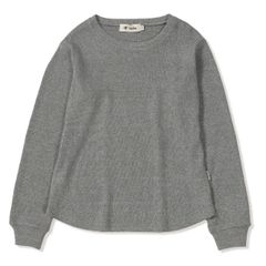 ミニワッフルヘザークルー (Women's)/グレー