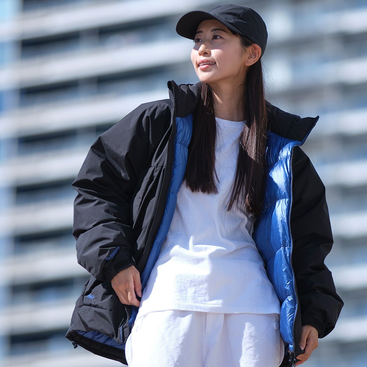 Foxfire×NANGA GORE-TEX WS フィッシングダウンスタンドカラージャケット 2025/ブラック