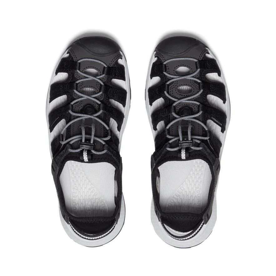 ASTORIA WEST SANDLE W-BLACK/GREY