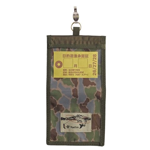 FEカモライセンスホルダー/オリーブ
