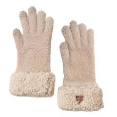 モールヤーンニットグラブ(Women's)/アイボリー