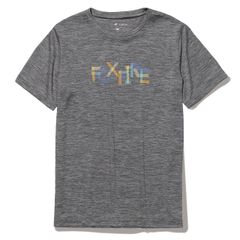 TS EXストレッチロゴティ-S/S(Women's)/グレー  Foxfire