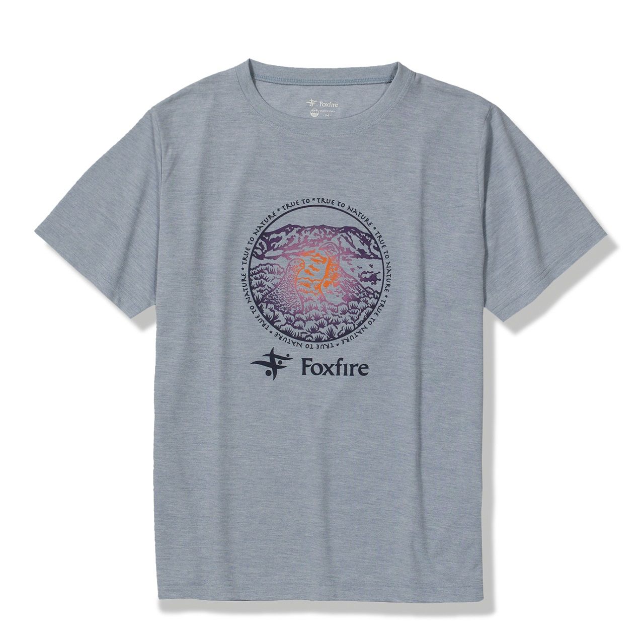 CシールドライチョウティーS/S (Women's)/フェードブルー