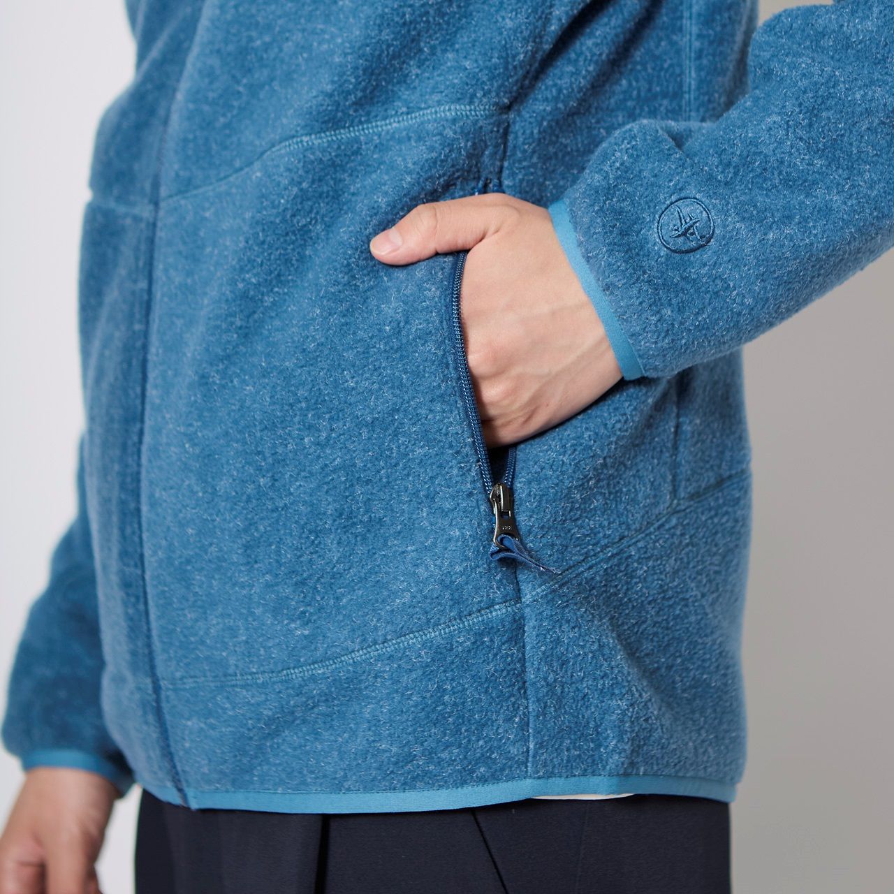 サーマルセーブルフルジップ (Men's)/レッド