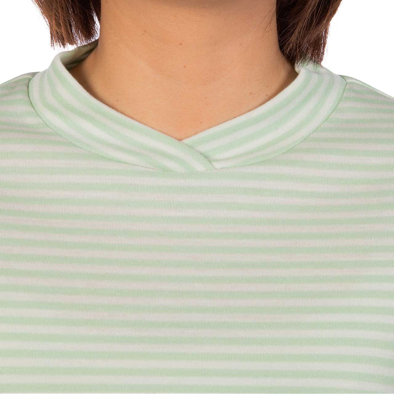 TSスムースボーダー7/S(Women's)/アッシュグリーン