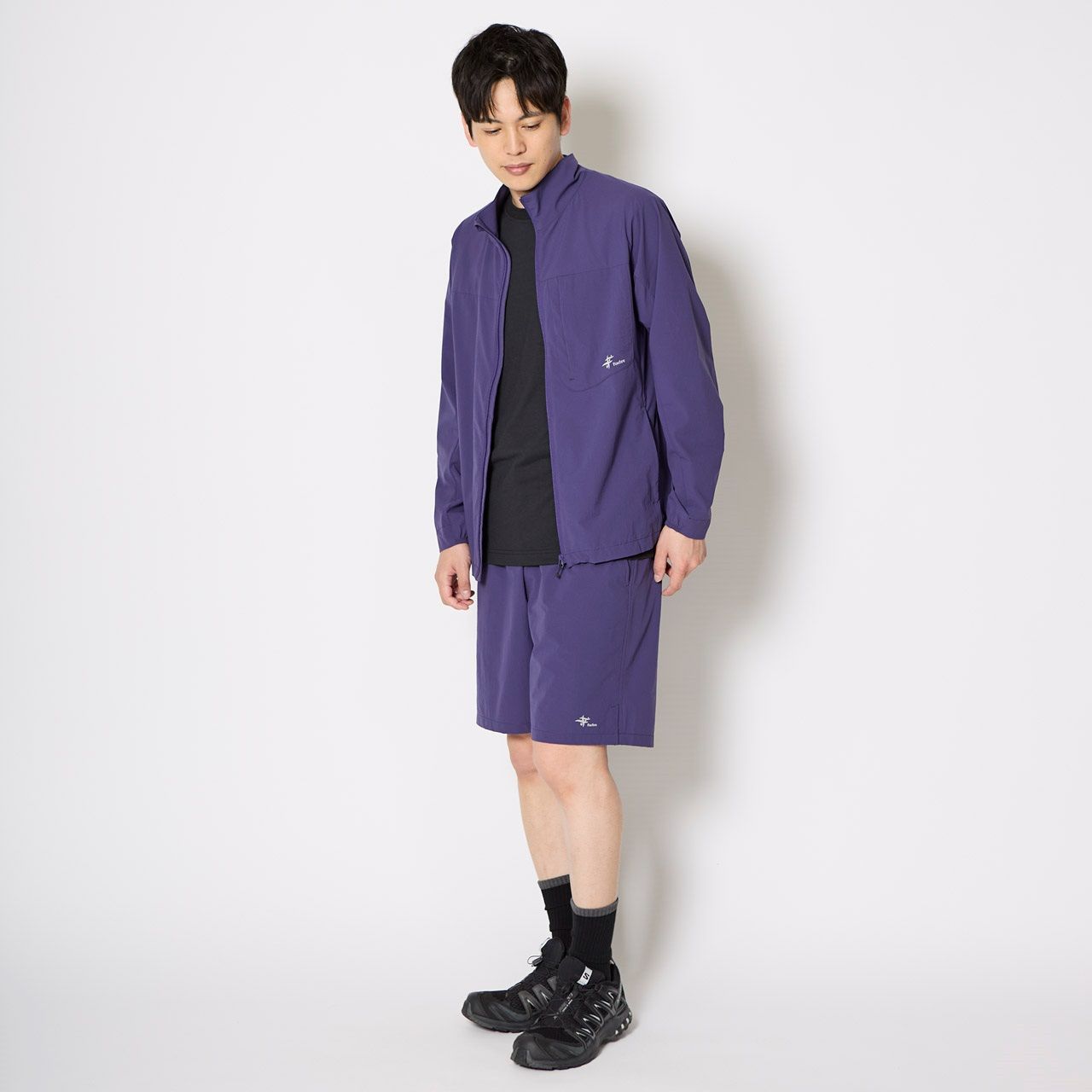 スタッシュライトジャケット (Unisex)/ブラック