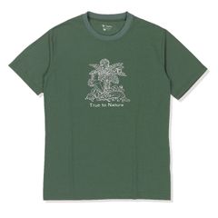 CシールドアイランドティーS/S (Men's)/アッシュグリーン