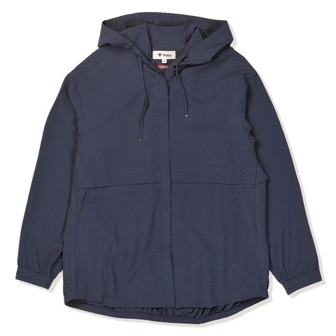 SCウェーブレットシャツフーディ (Women’s)/ネイビー