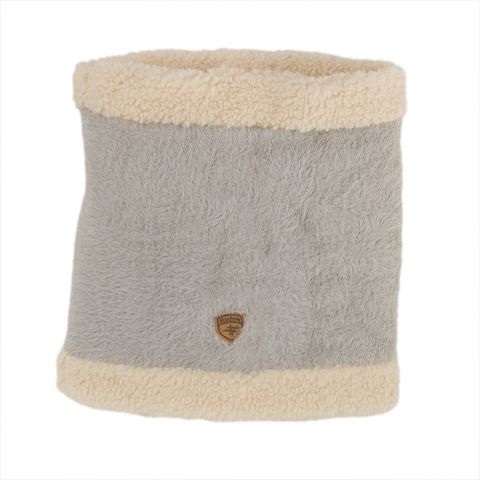 モールヤーンニットマフ(Women's)/ブルーグレー