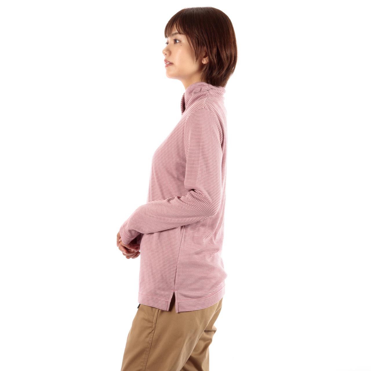 TSサーマルスムースハイネック(Women's)/モカ