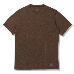 TS EXストレッチクルーS/S(Men's)/ブラウン  Foxfire