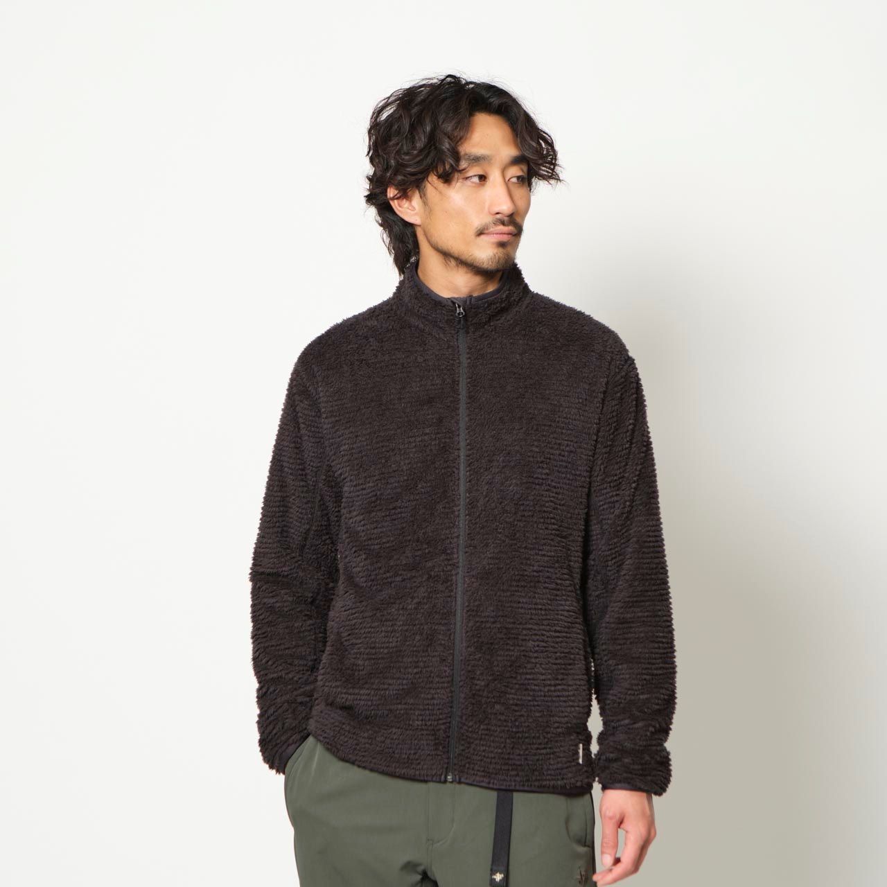 クラウドサーモフルジップ (Unisex)/チャコール