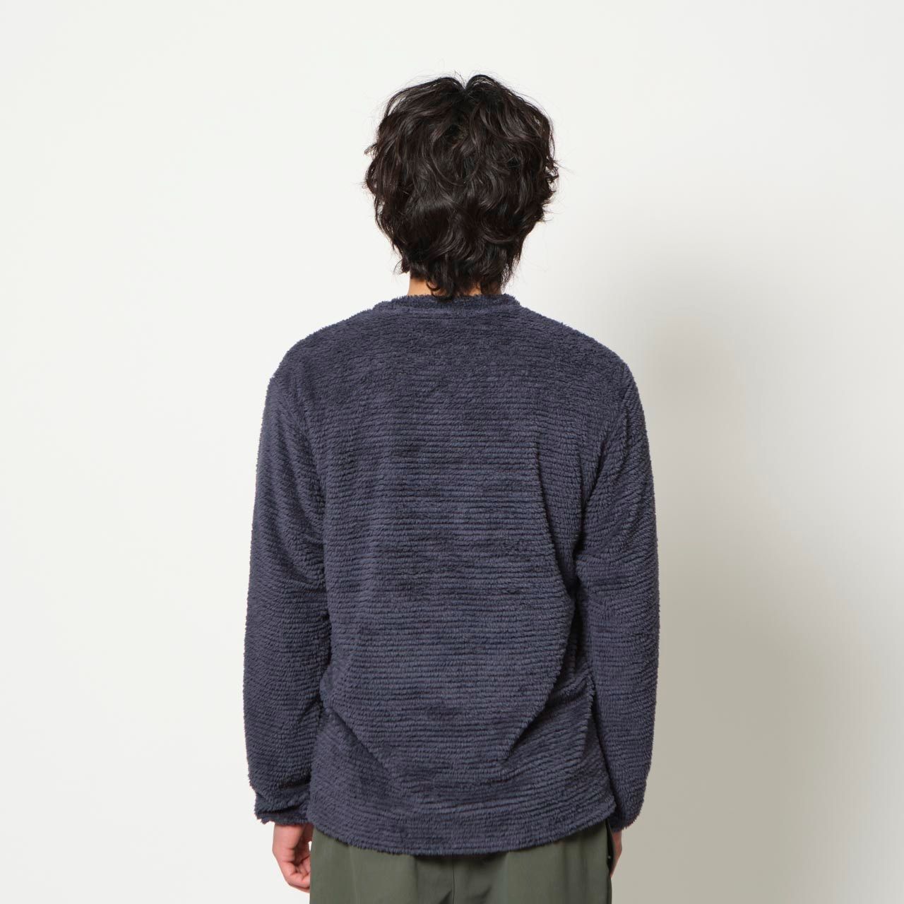 クラウドサーモクルー (Unisex)/ネイビーグレー