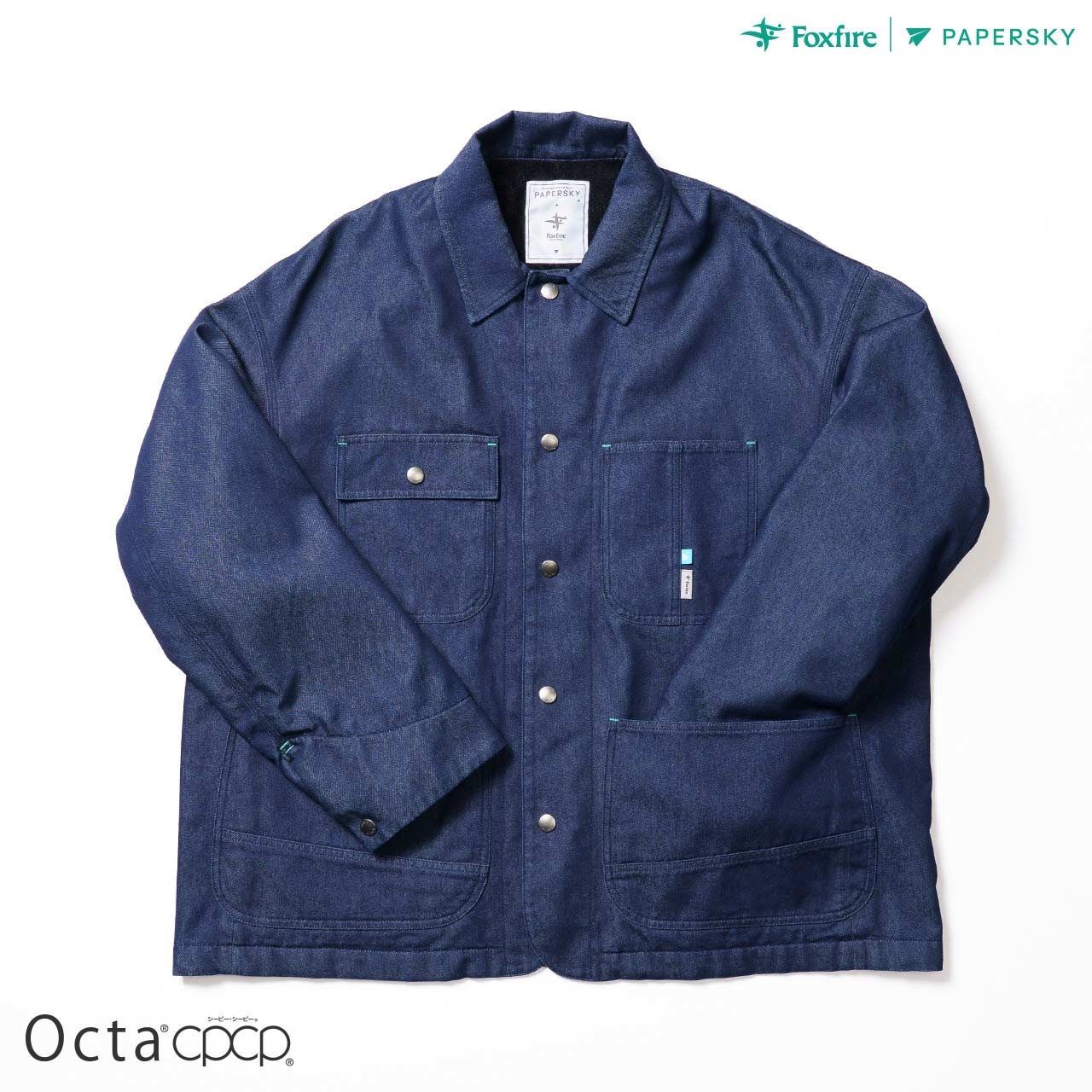 FISHDOMデニムジャケット (Men's)/インディゴ