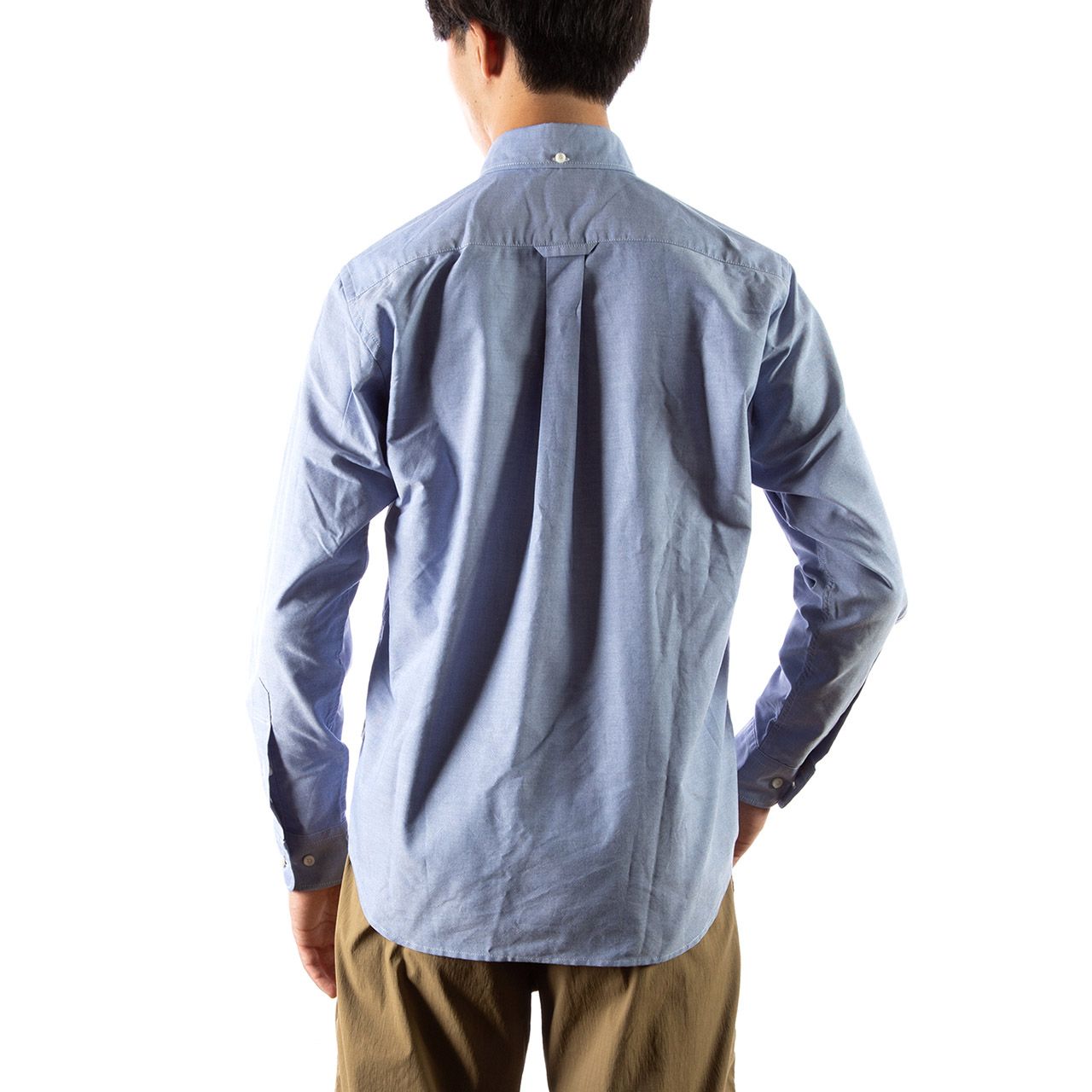 TSアダムスシャツ(Men's)/ブルーストライプ