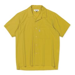 TSシェルシャツS/S /ゴールドイエロー  Foxfire