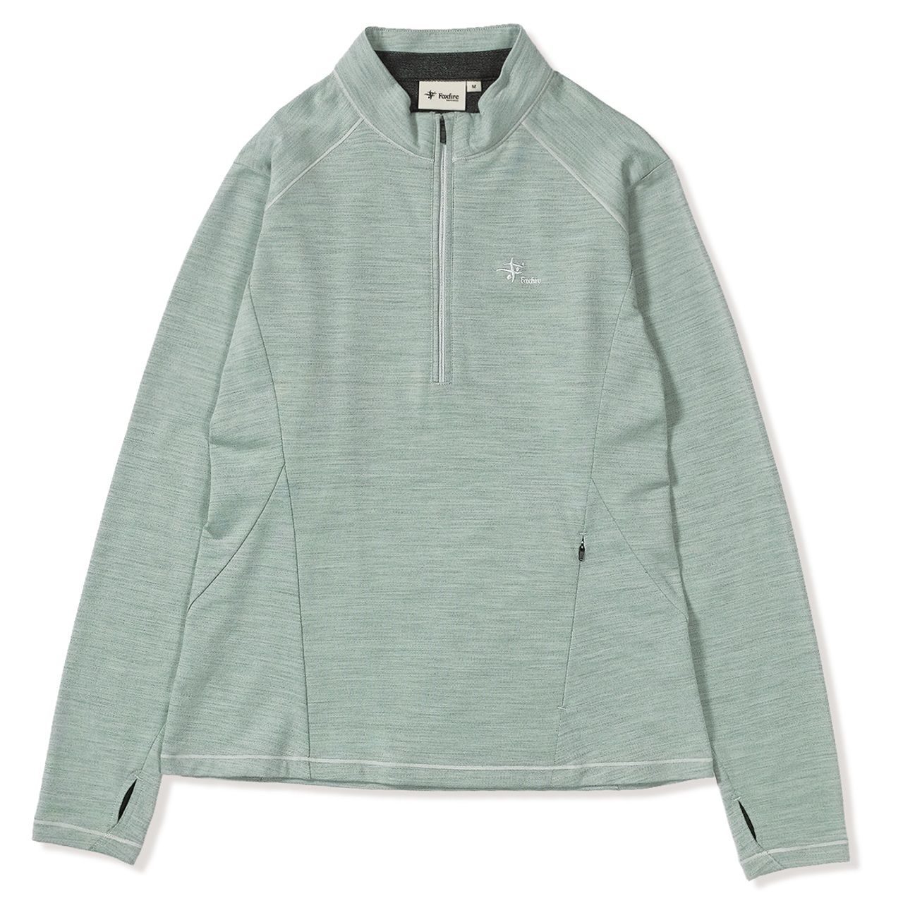 PPウールハーフジップ (Women's)/ミストミント