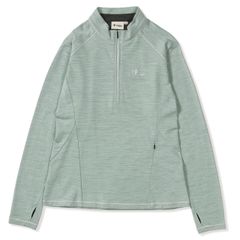 PPウールハーフジップ (Women's)/ミストミント