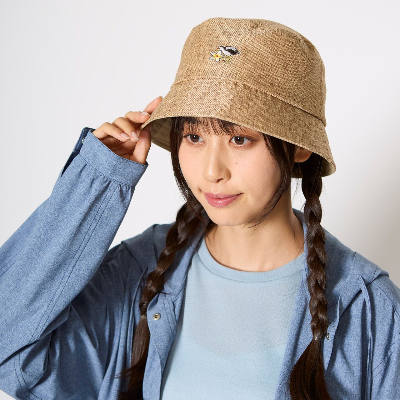 ジュートライクハット/ナチュラル