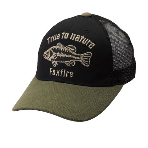 True to nature トラッカーキャップ/ブラック