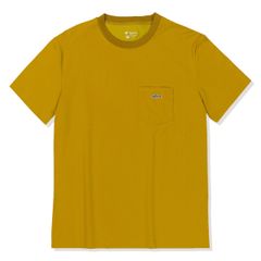 TSフィッシュポケットティーS/S (Men's)/ゴールドイエロー