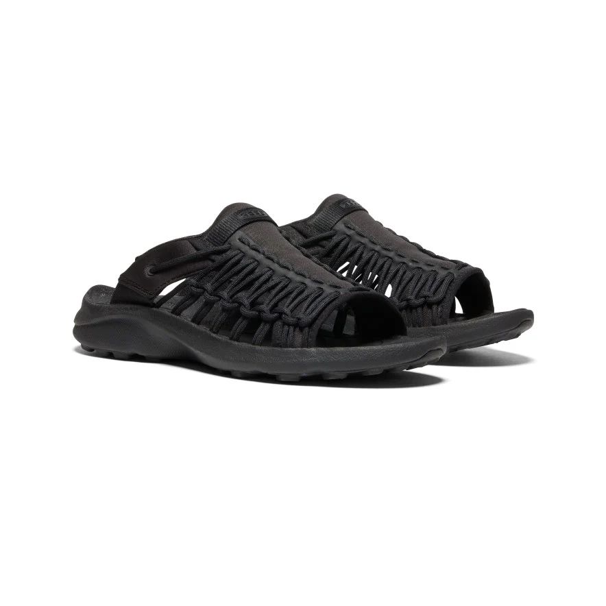 UNEEK SNK SLIDE (WOMEN)・Black/Black