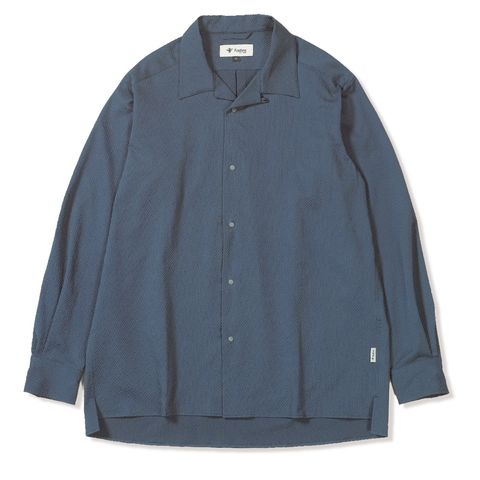 TSクリンクルシェルシャツ (Unisex)/スレートブルー