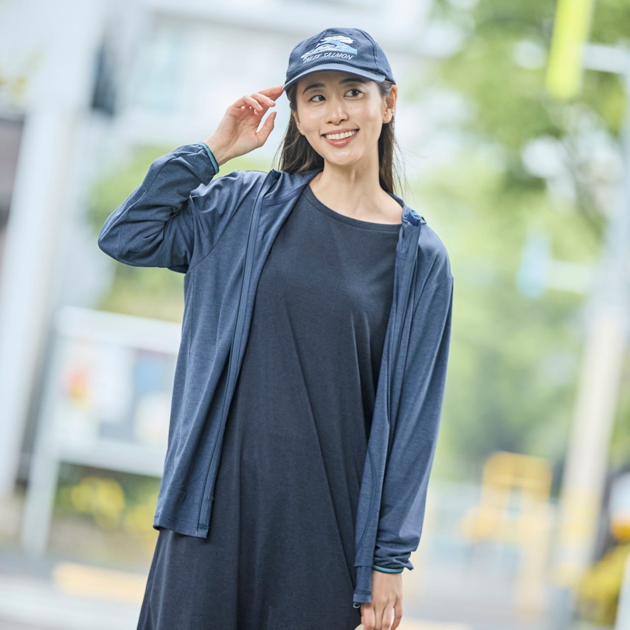 SCフーディ ・Women's（パーカー）（スコーロン）/ネイビー