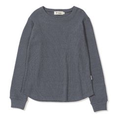 ミニワッフルヘザークルー (Women's)/ネイビー