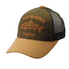 True to nature トラッカーキャップ/オリーブ