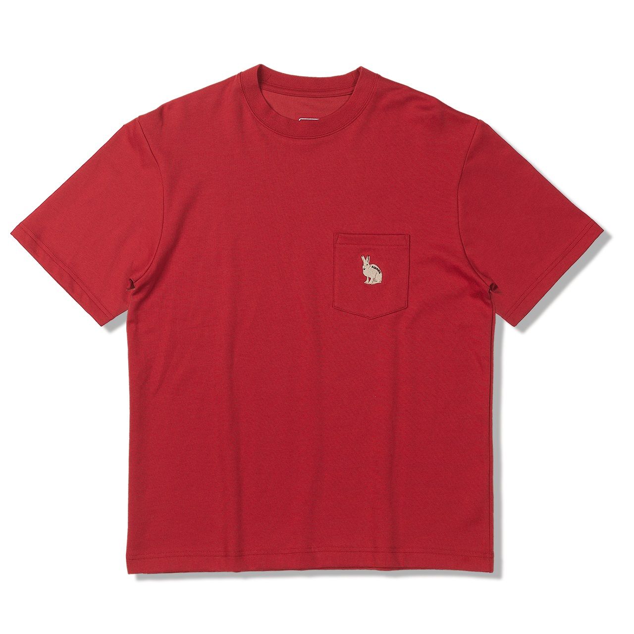 TCウサギポケットティーS/S/サンド