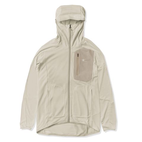 SCアルティメットフーディ(Men's)/ホワイト×グレー