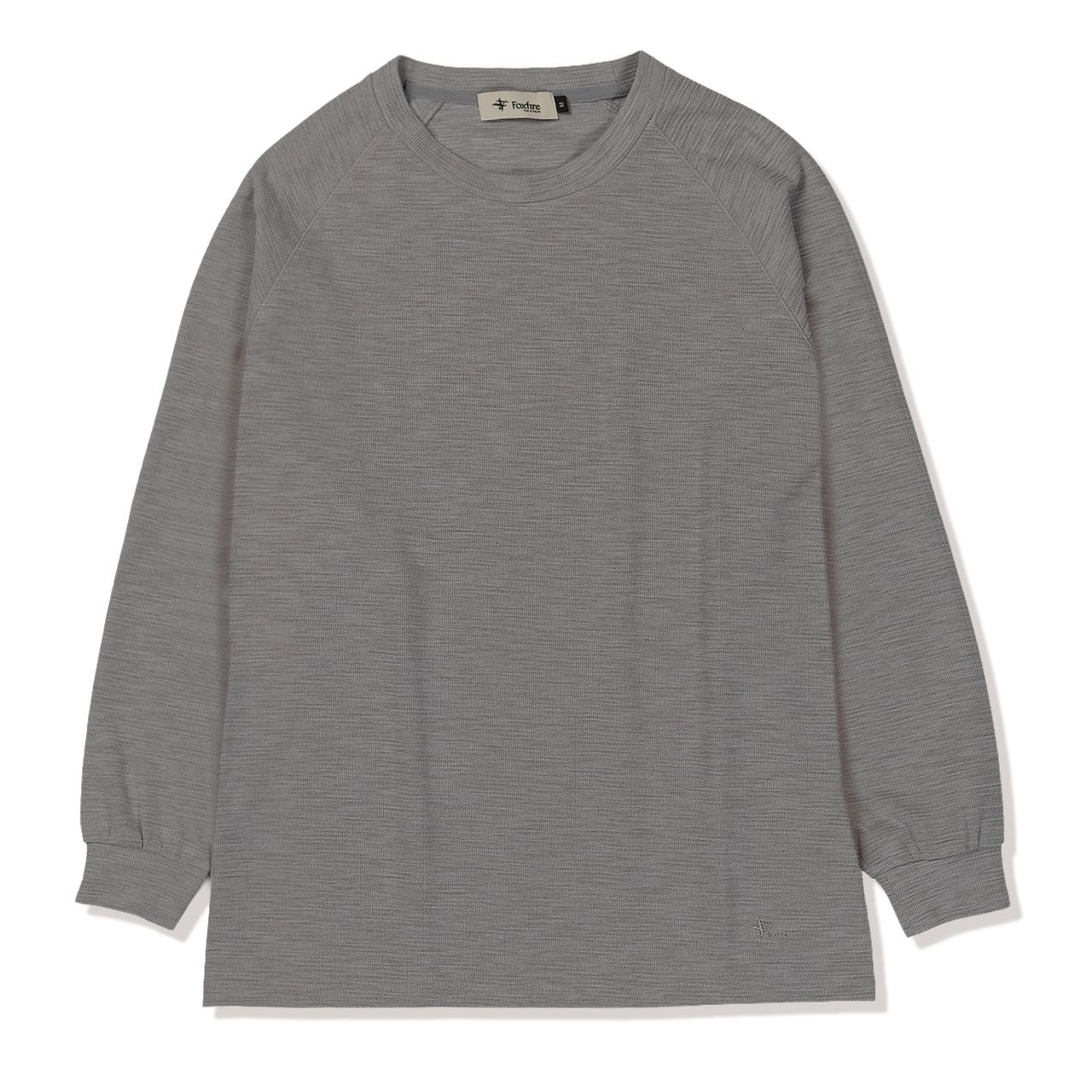 スラブリブラグランクルー (Men's)/グレー