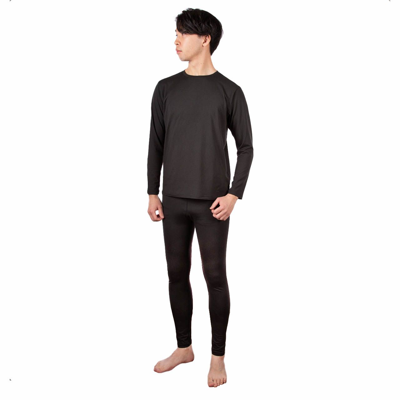 TS EXストレッチウォームクルー /ブラック
